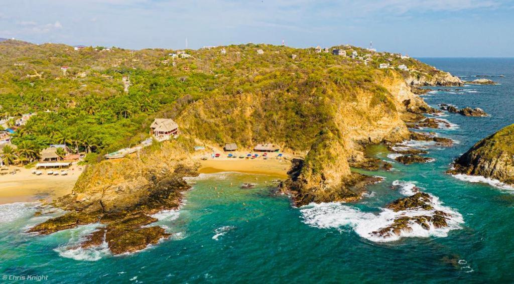 Playa Amor - Private Villa & Best Views Zipolite Buitenkant foto