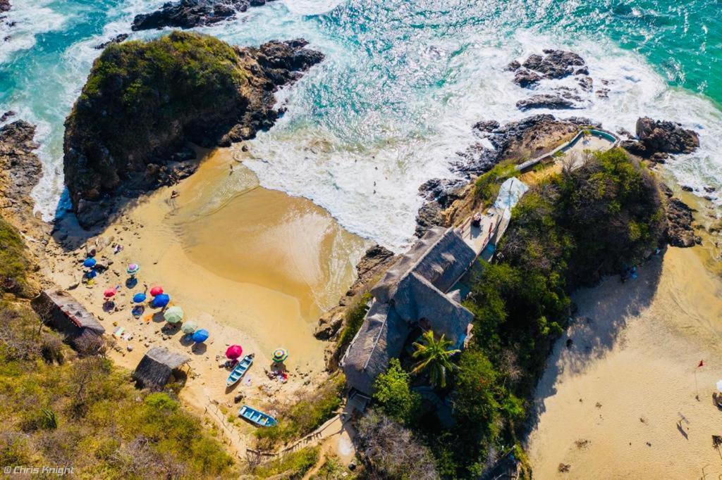 Playa Amor - Private Villa & Best Views Zipolite Buitenkant foto